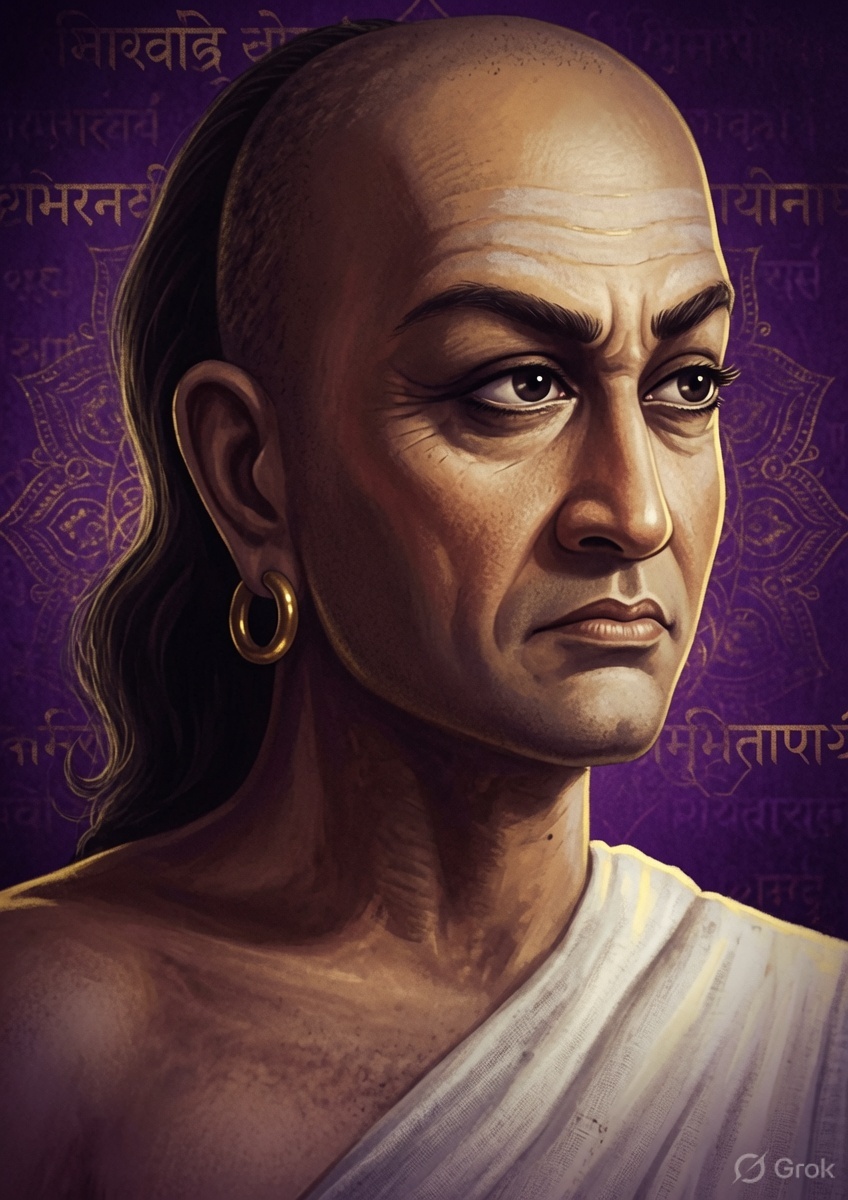 Portrait image related to Chanakya's intelligence doctrine