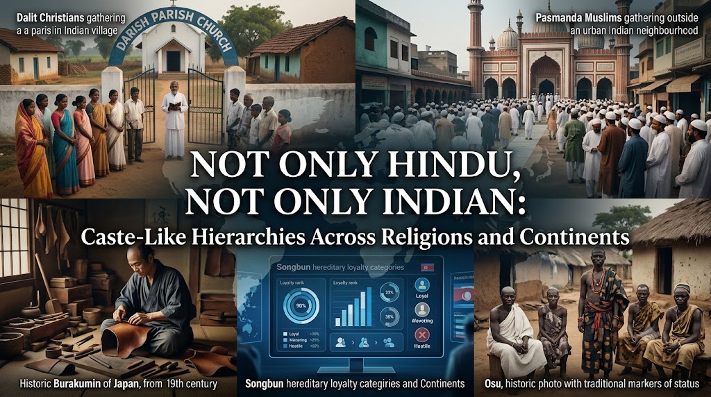Not Only Hindu, Not Only Indian: Caste and Caste-Like Hierarchy Across Religions and Continents