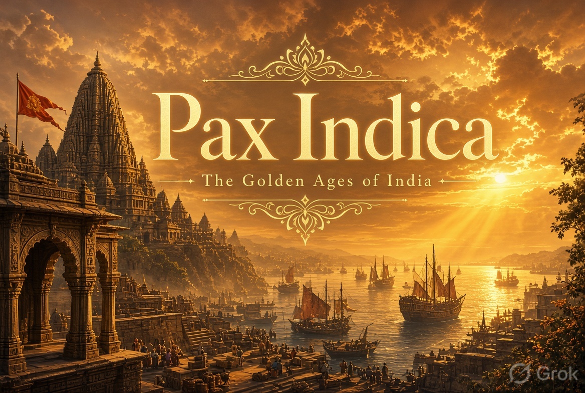 Pax Indica : The Golden Ages of India and the World That Came to Her Shores