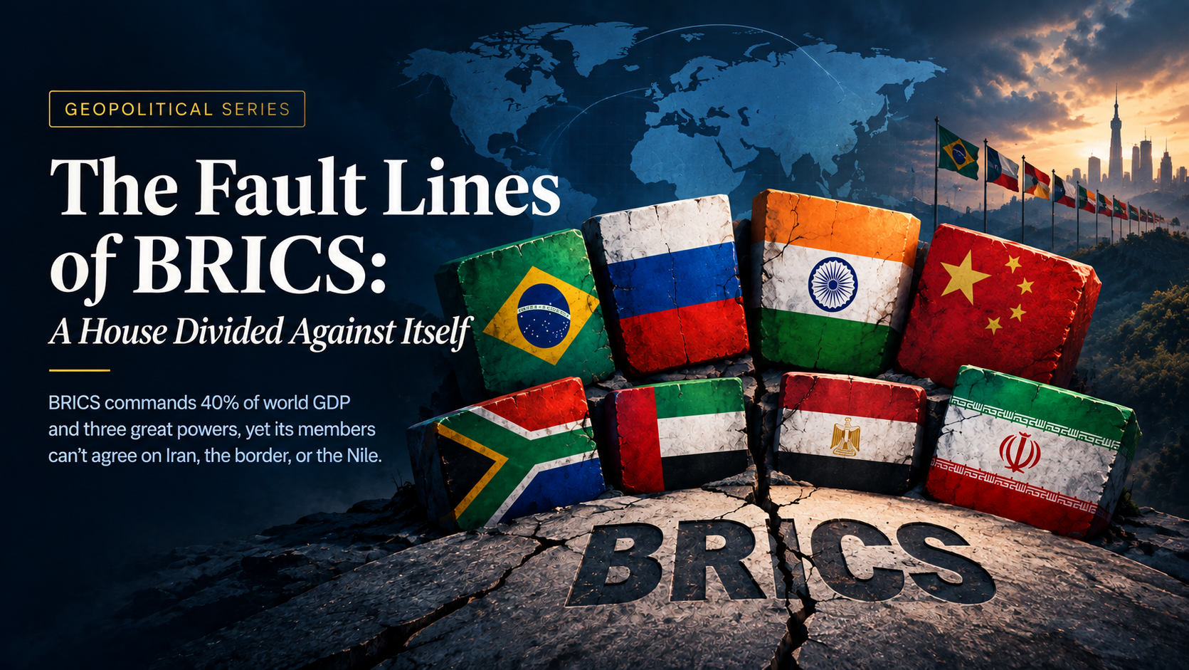 The Fault Lines of BRICS: A House Divided Against Itself