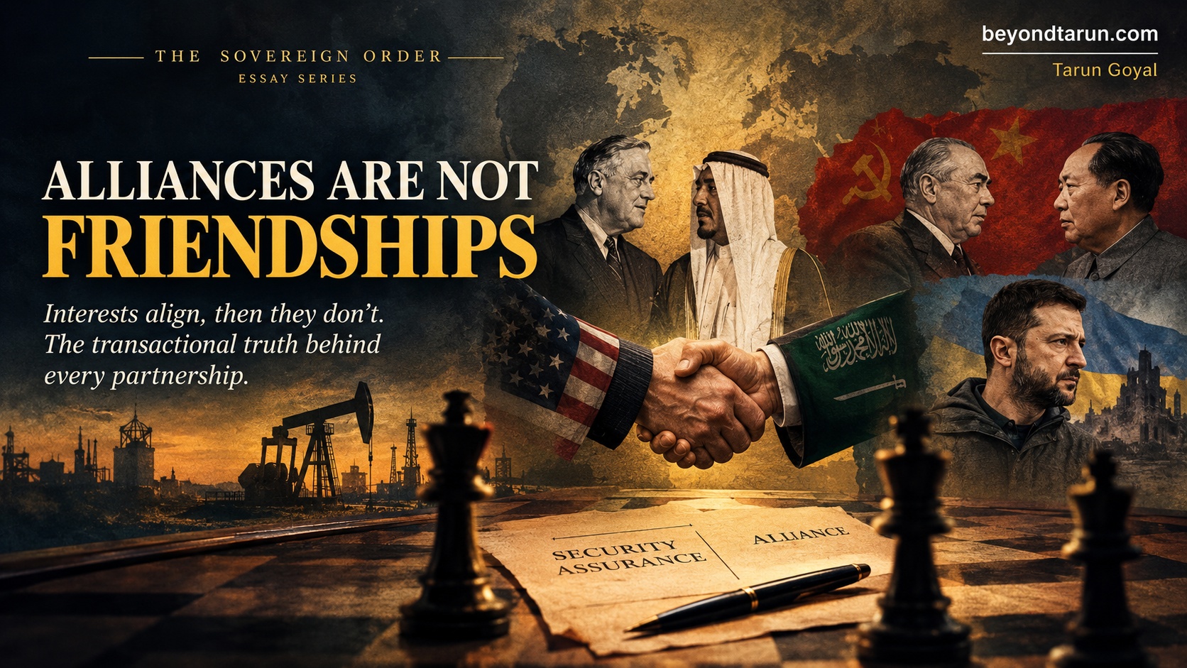 Alliances Are Not Friendships